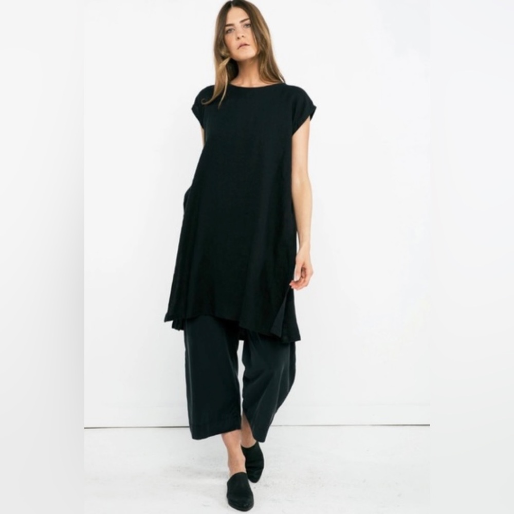 Elizabeth Suzann - Josephine tunic - Silk - Black